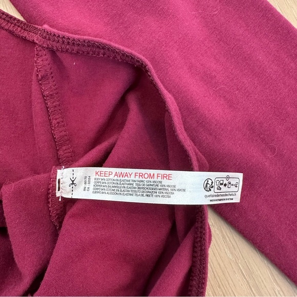 Free people Revolve FP Intimately Straps In The Back Bodysuit Wine Red Pink - Picture 15 of 16